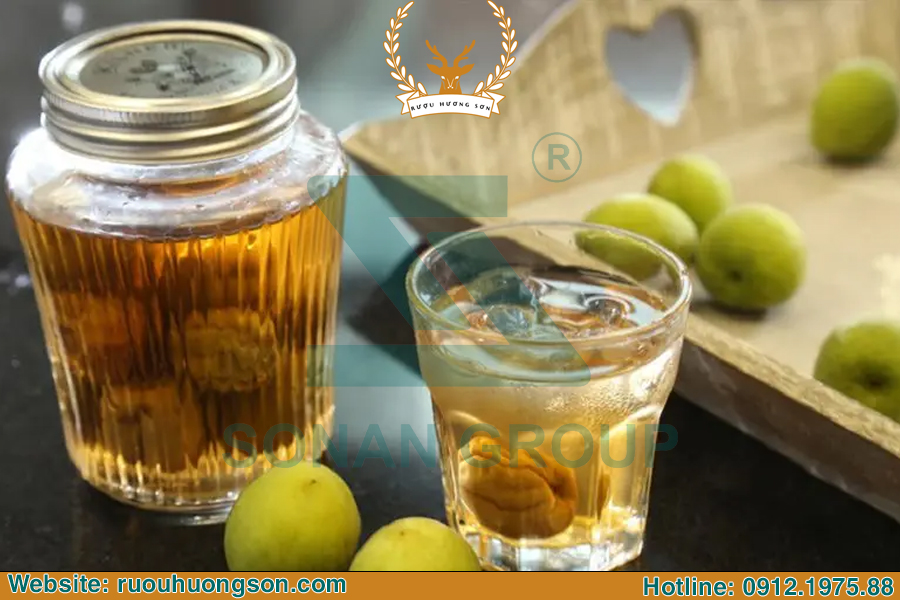 Thành quả ngâm rượu mơ Umeshu theo người dùng